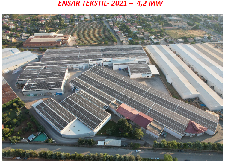 ENSAR TEKSTİL-4200 kWp